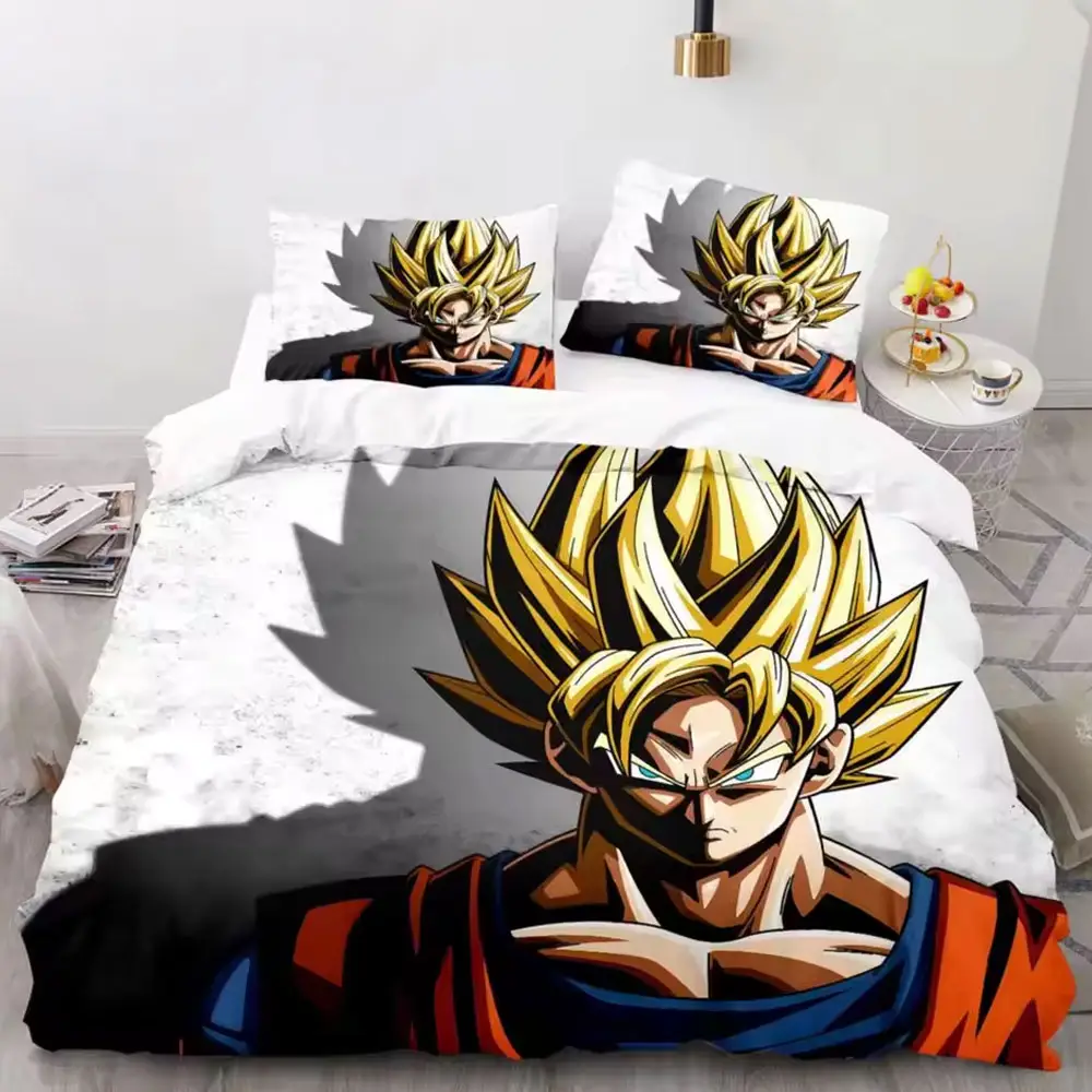 Super Saiyan Goku Dragon Ball Z Bed Set