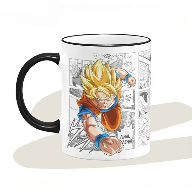 Super Saiyan Goku Manga Ceramic Mug 11oz, 15oz