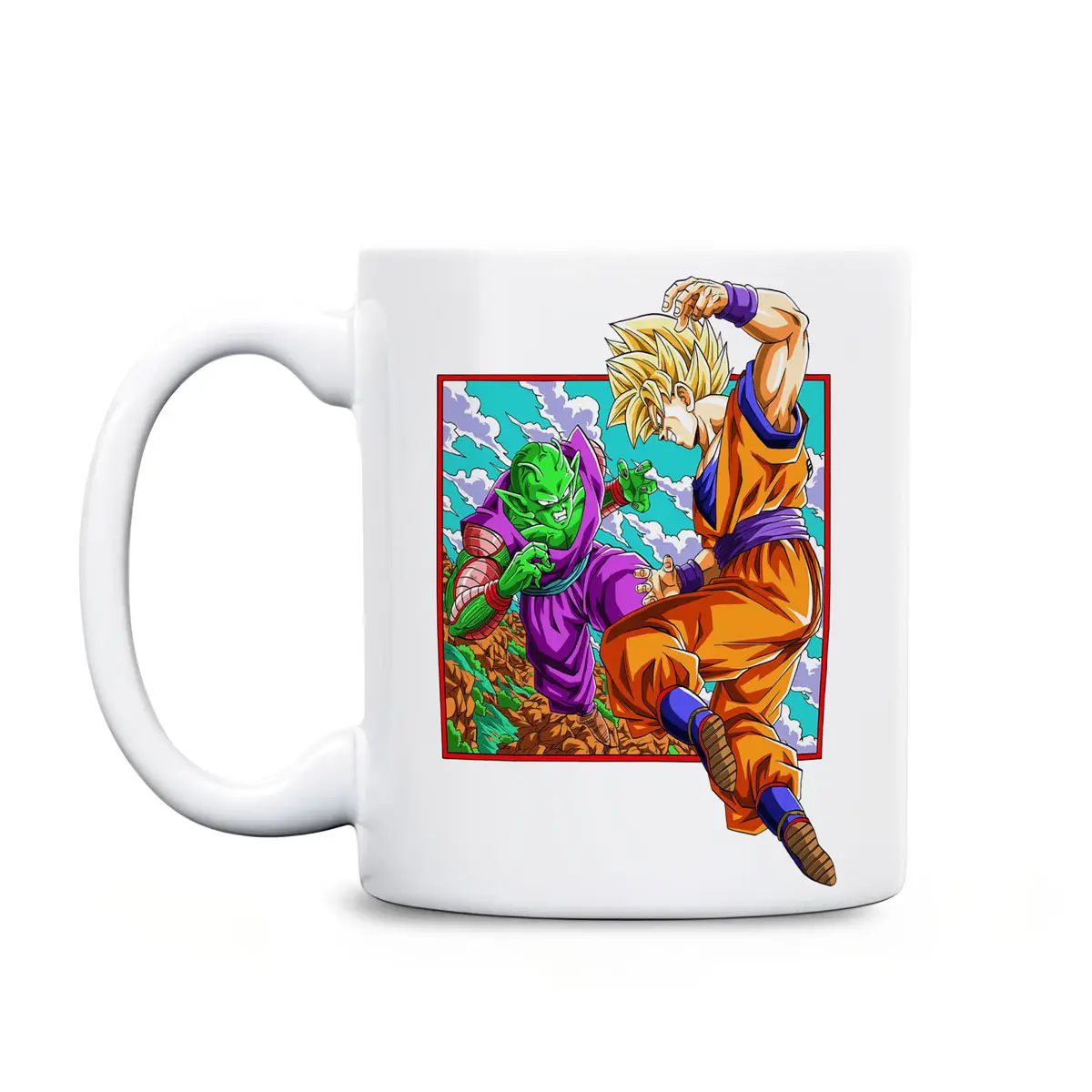 Super Saiyan Goku vs Piccolo Dragon Ball Z Mug