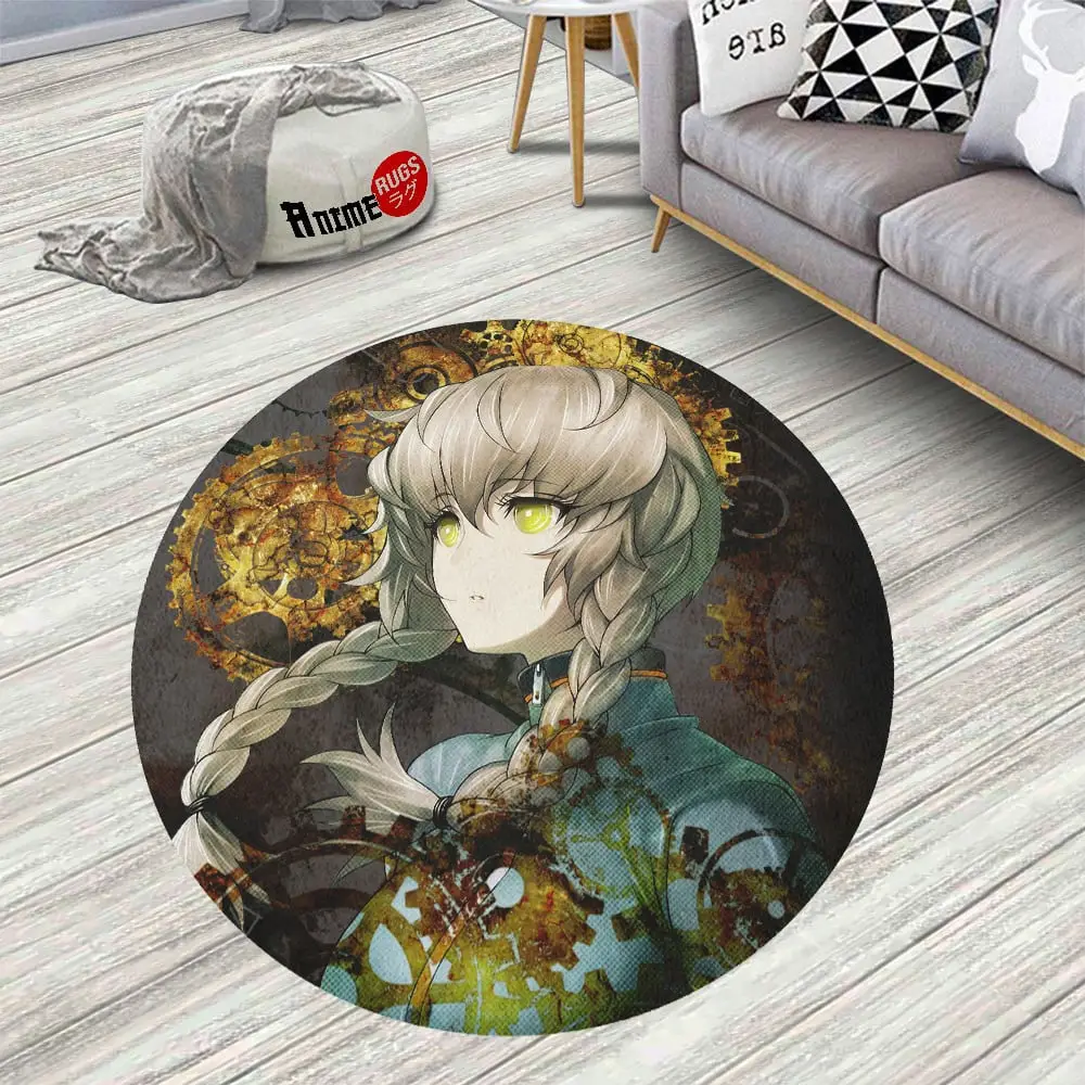 Suzuha Amane Round Rug Custom Circle Carpet