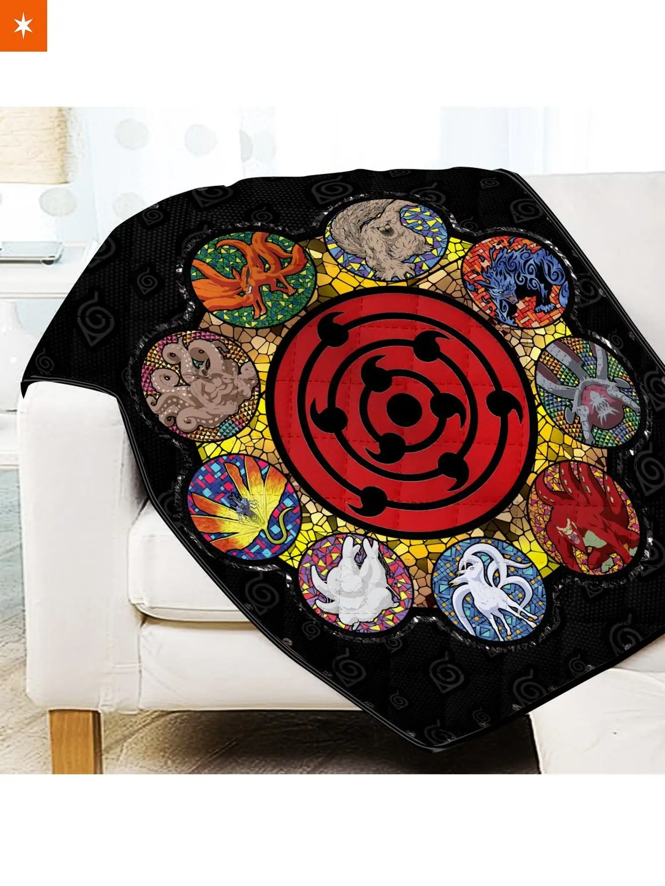 Tailed Beast Quilt Blanket