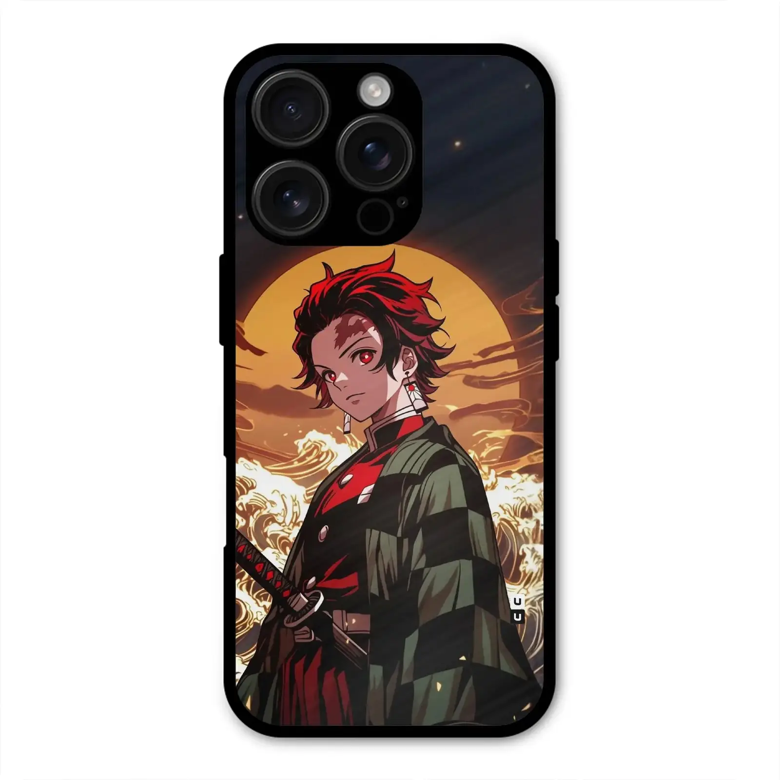Tanjiro Attitude Shockproof Hybrid Protection Back Case Cover