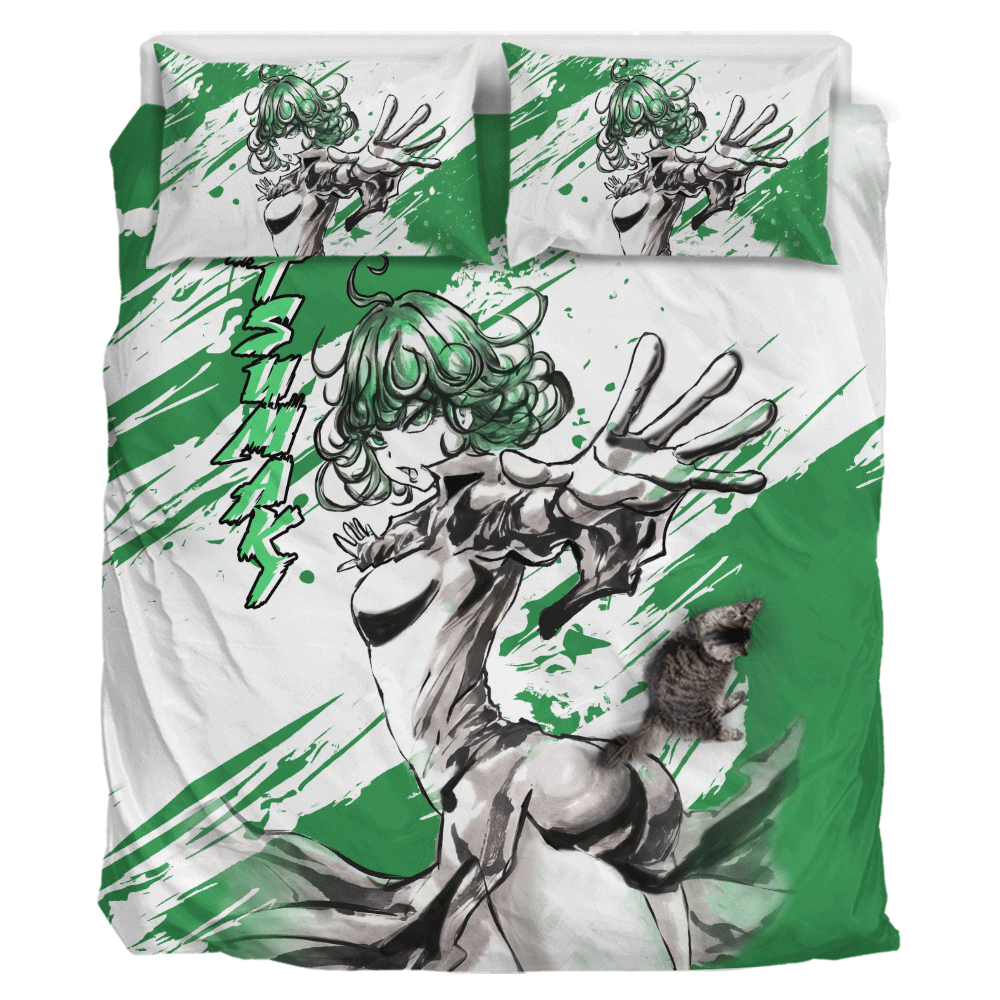 Tatsumaki Custom Anime Bedding Set