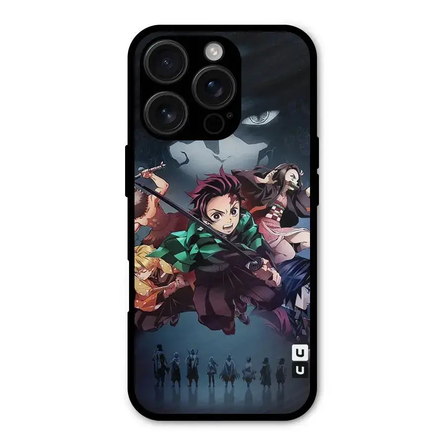 Team Demon Slayer Shockproof Hybrid Protection Back Case Cover