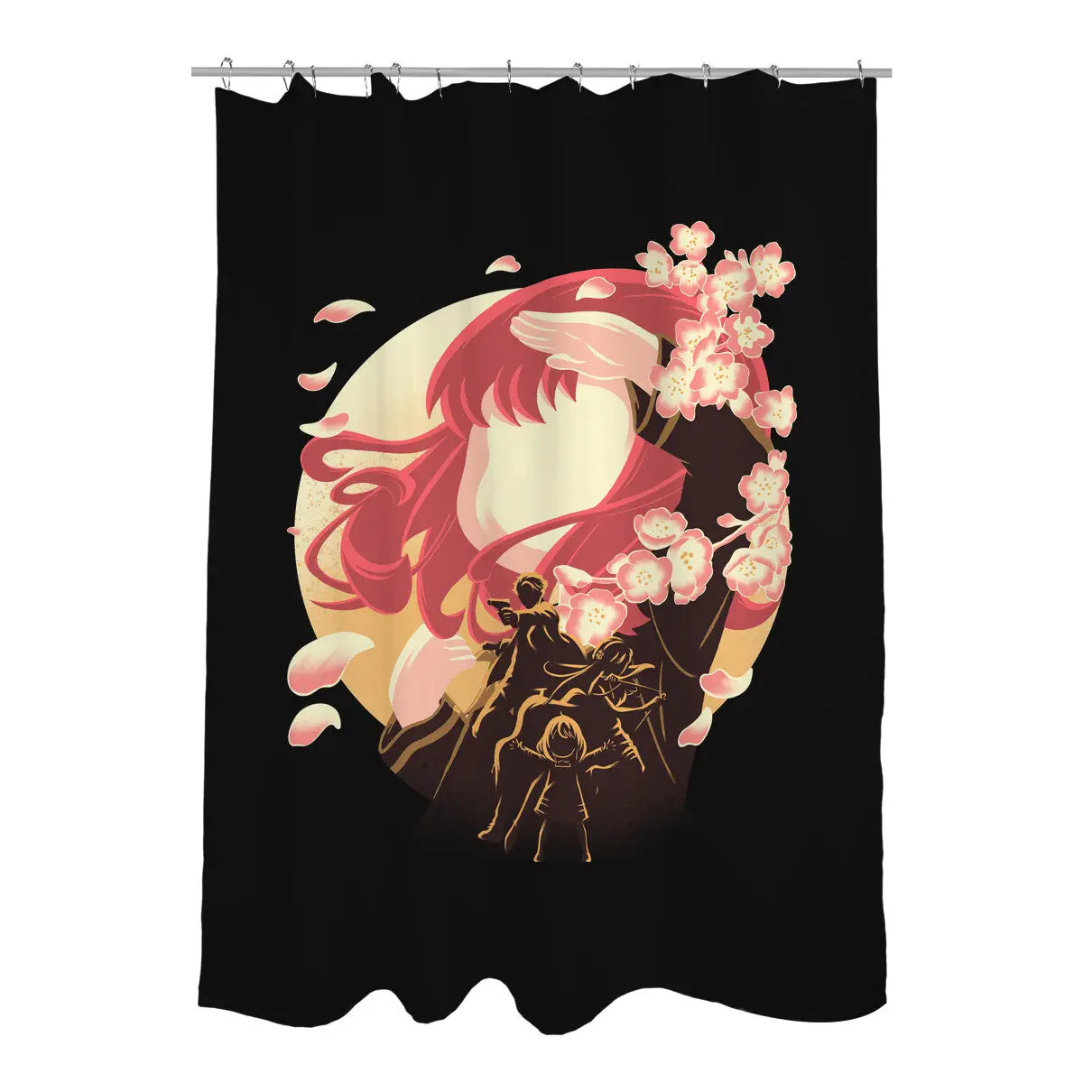 Telepath Subject 007 Shower Curtains
