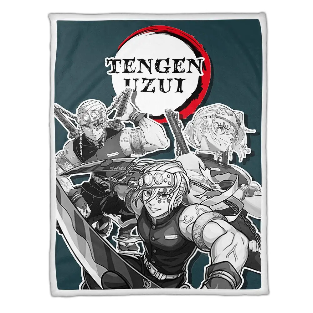 Tengen Uzui Blanket Custom Anime Mix Manga Style