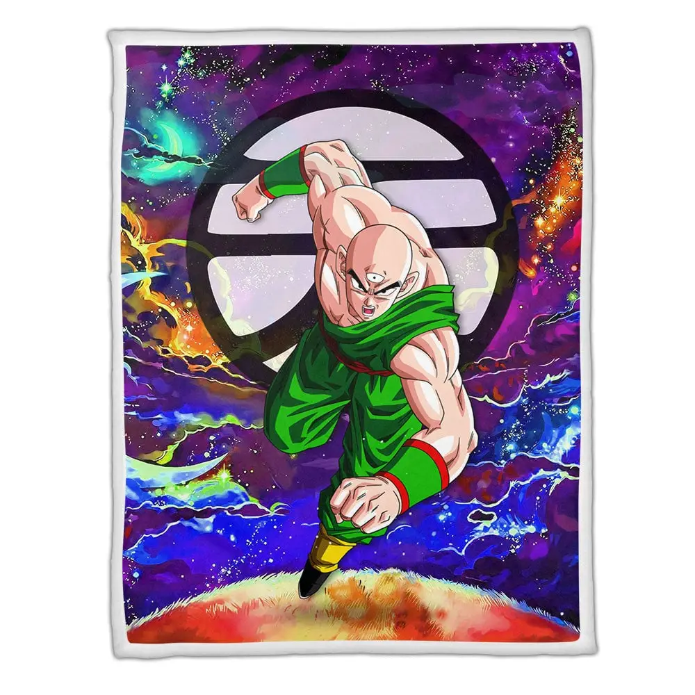 Tenshinhan Blanket Custom Anime Galaxy Style