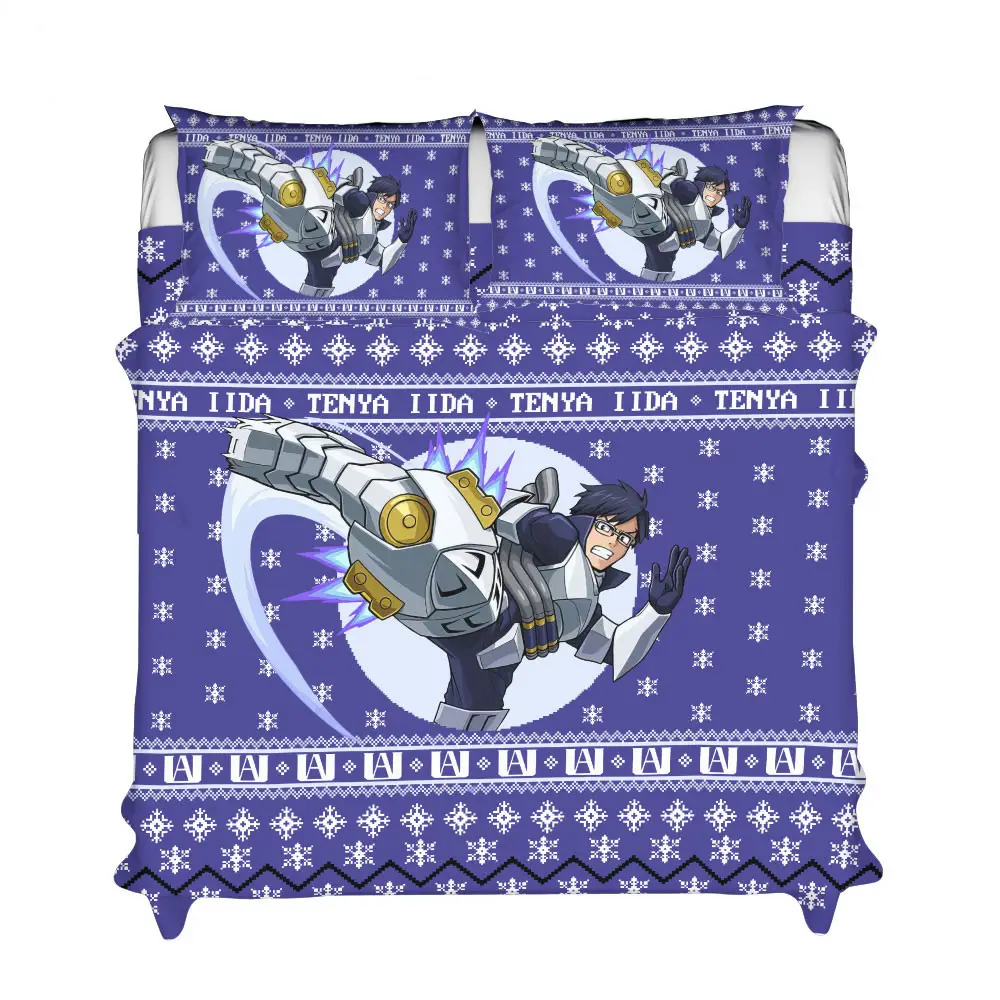 Tenya Iida Xmas Polyester Duvet Cover Set