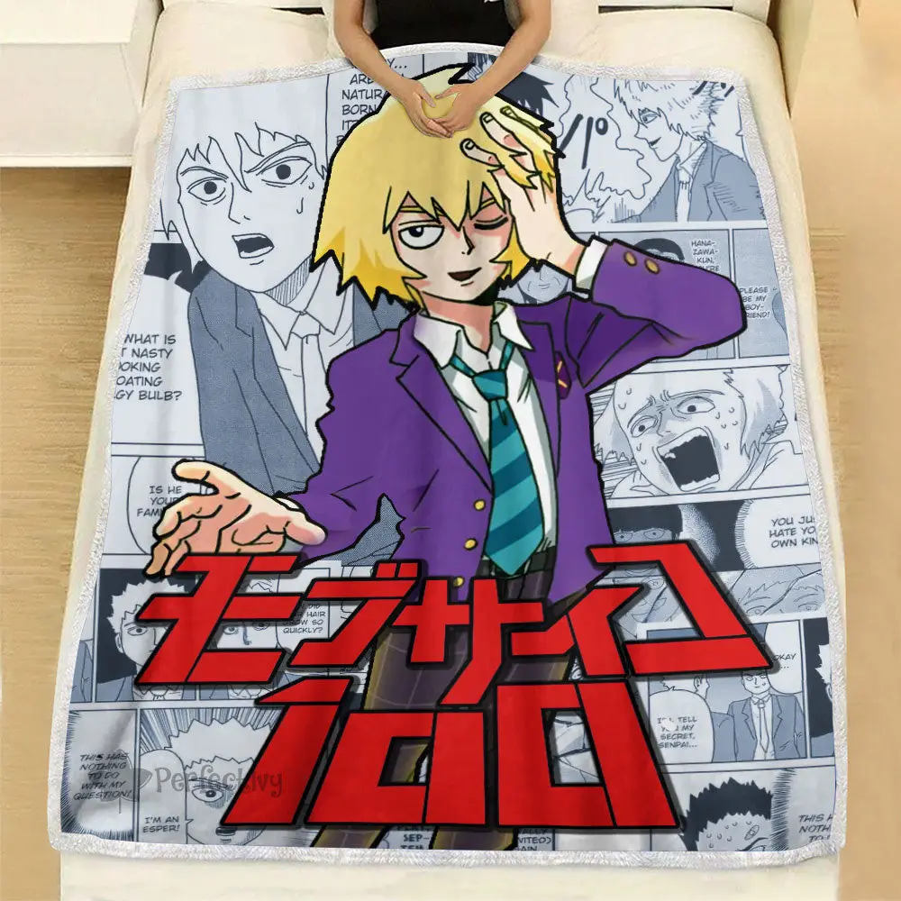Teruki Hanazawa Blanket Custom Mob Psycho 100 Anime Room