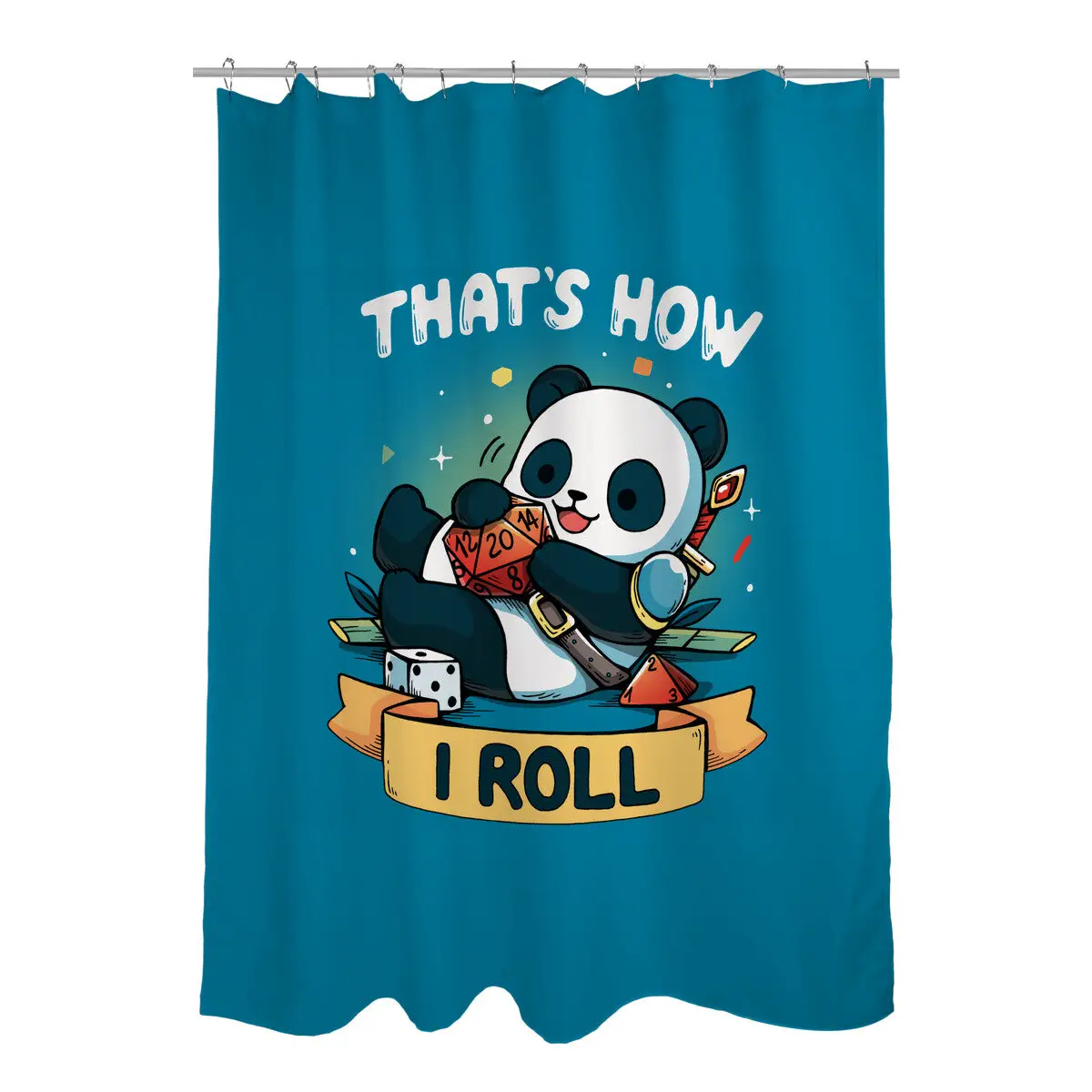 That's How I Roll Shower Curtains