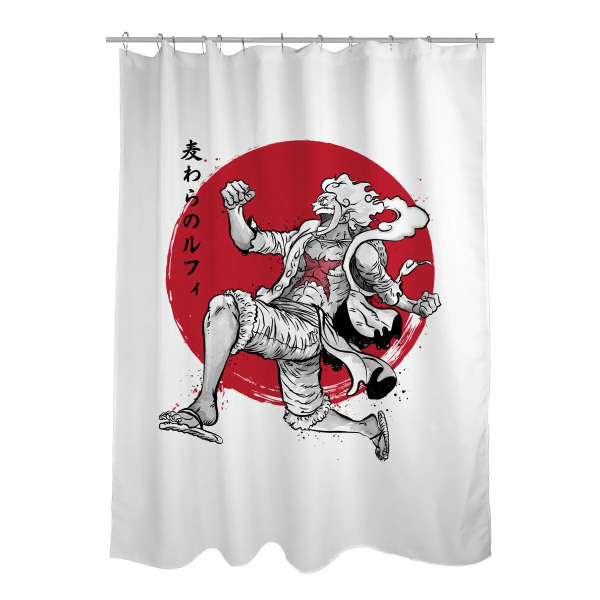 The Awakening Of Sun God Sumi-e Shower Curtains
