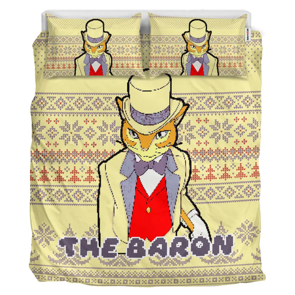 The Baron Xmas Polyester Duvet Cover Set