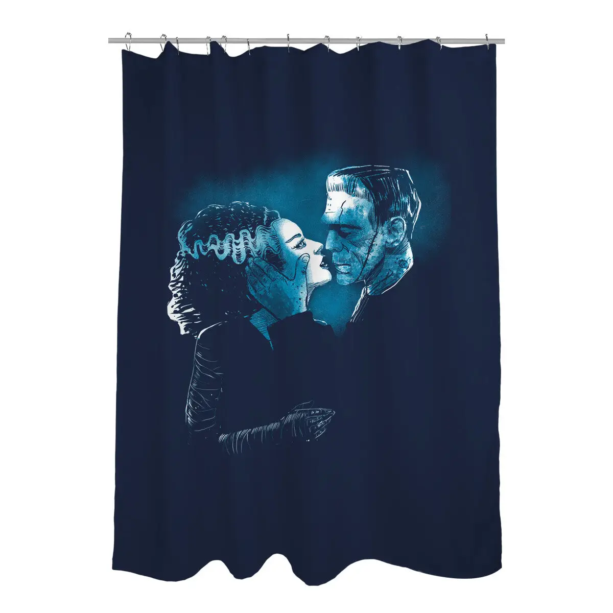 The Bride Shower Curtains