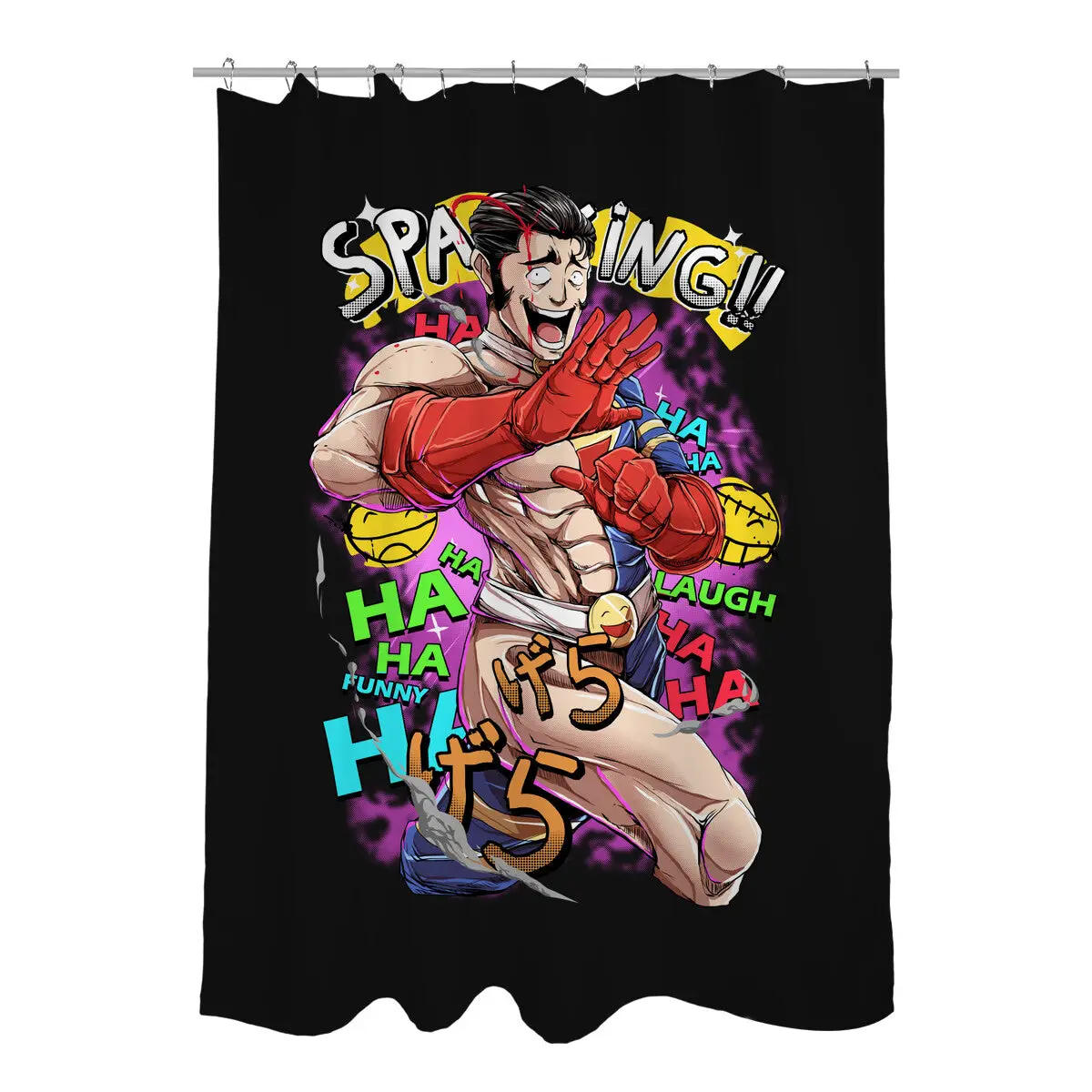 The Comedian Shower Curtains