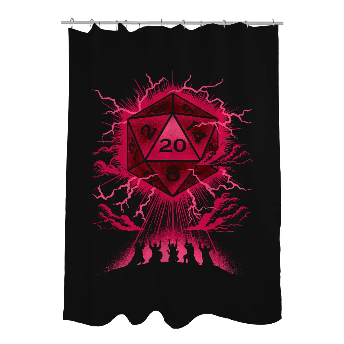 The Critical Blessing Shower Curtains