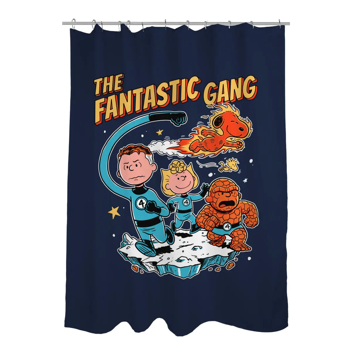 The Fantastic Gang Shower Curtains