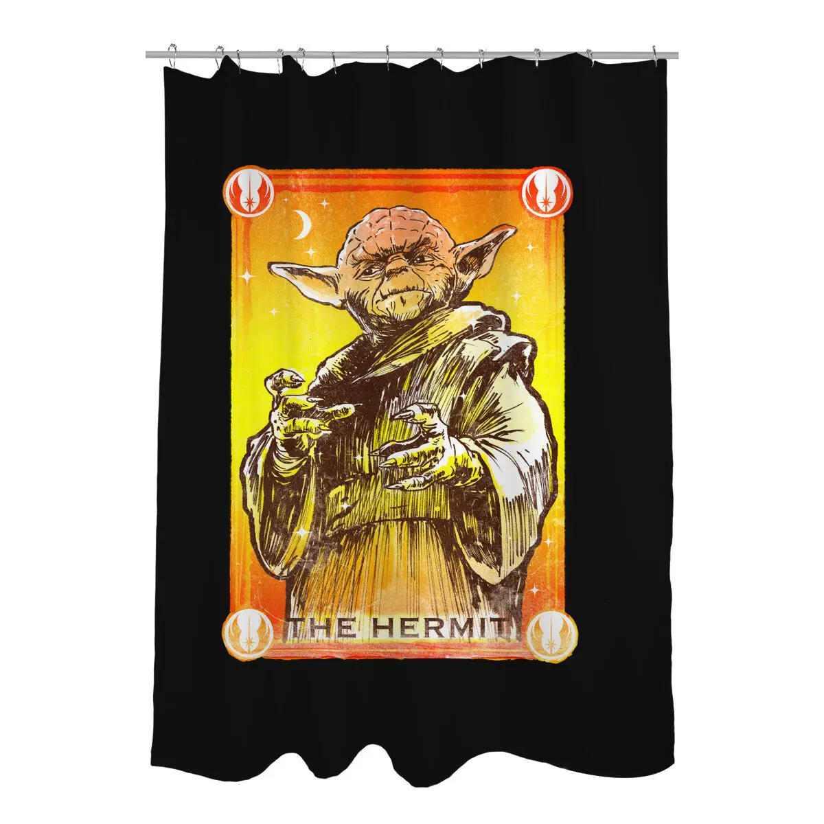 The Hermit Shower Curtains