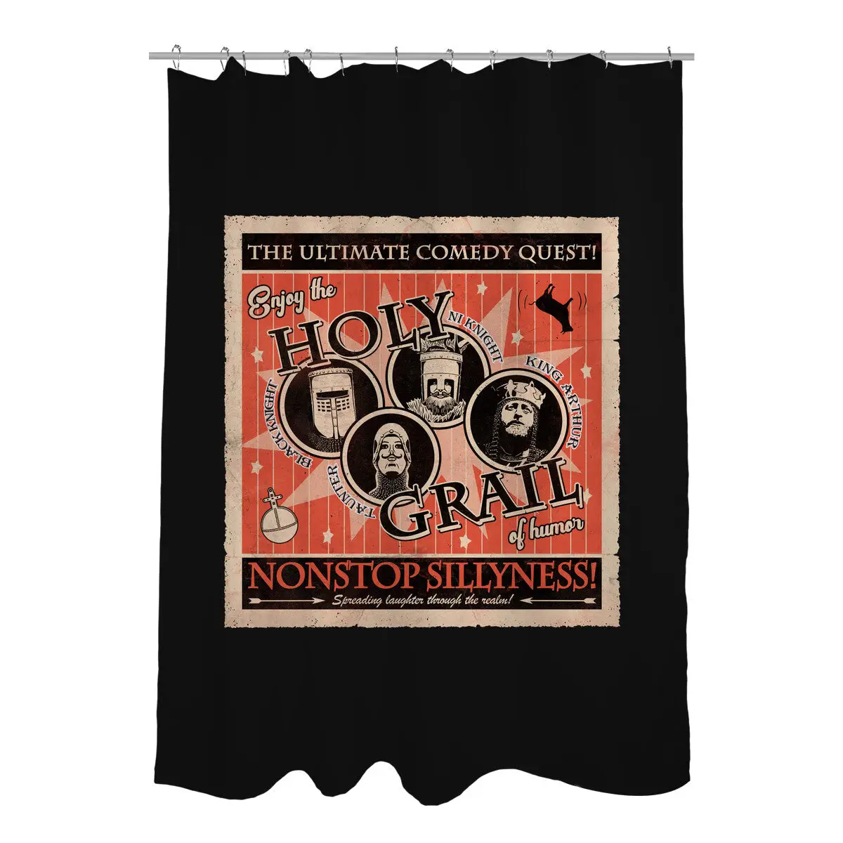 The Holy Grail Show Shower Curtains