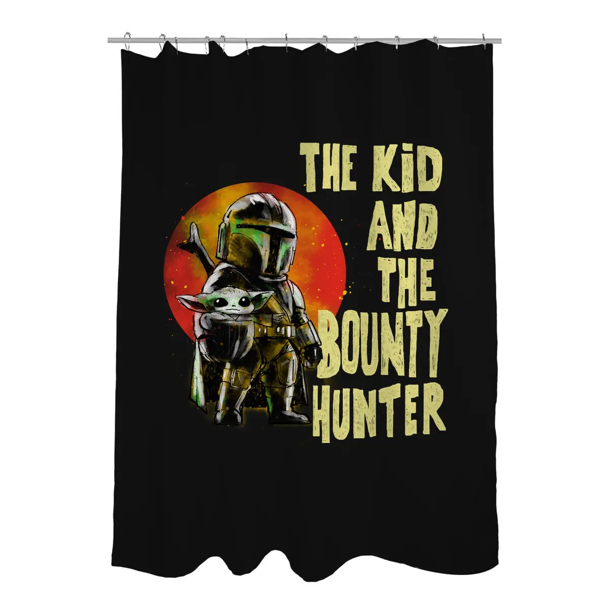 The Kin And The Bounty Hunter Shower Curtains