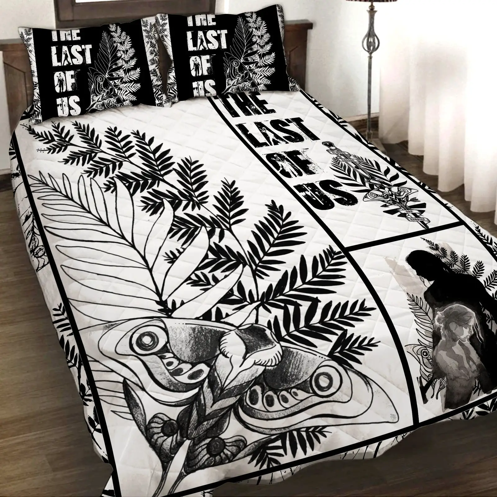 The Last Of Us Ellie Tattoo 3D Quilt Set
