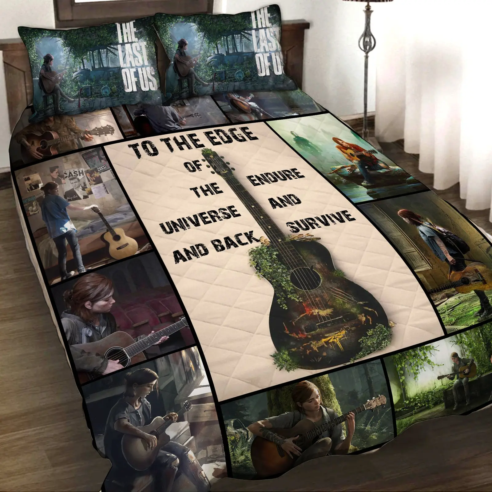 The Last Of Us Endure And Survive 3D Quilt Bed Set
