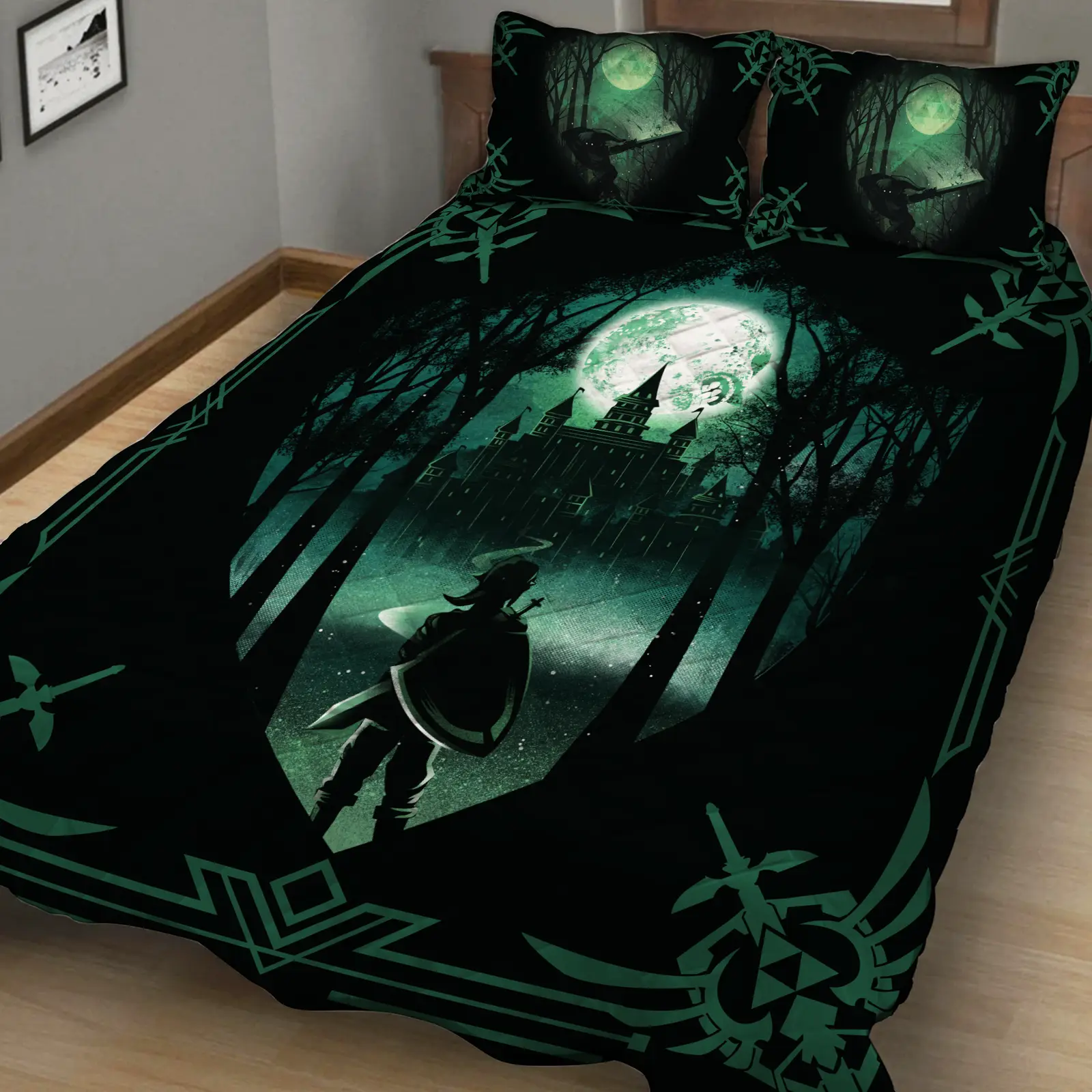 The Legend Of Zelda 3D Quilt Set