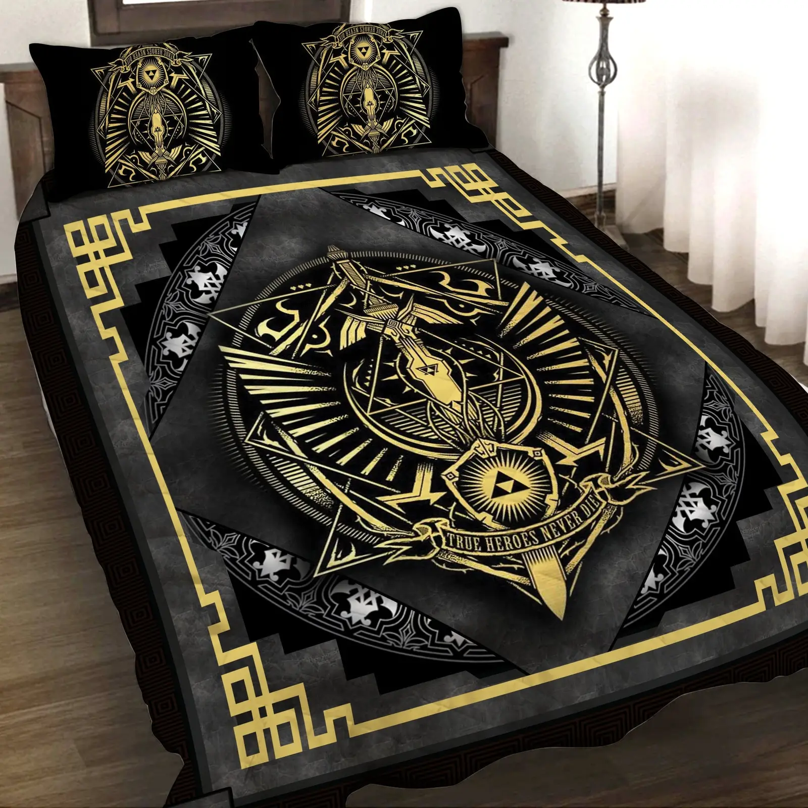 The Legend Of Zelda New 3D Quilt Set