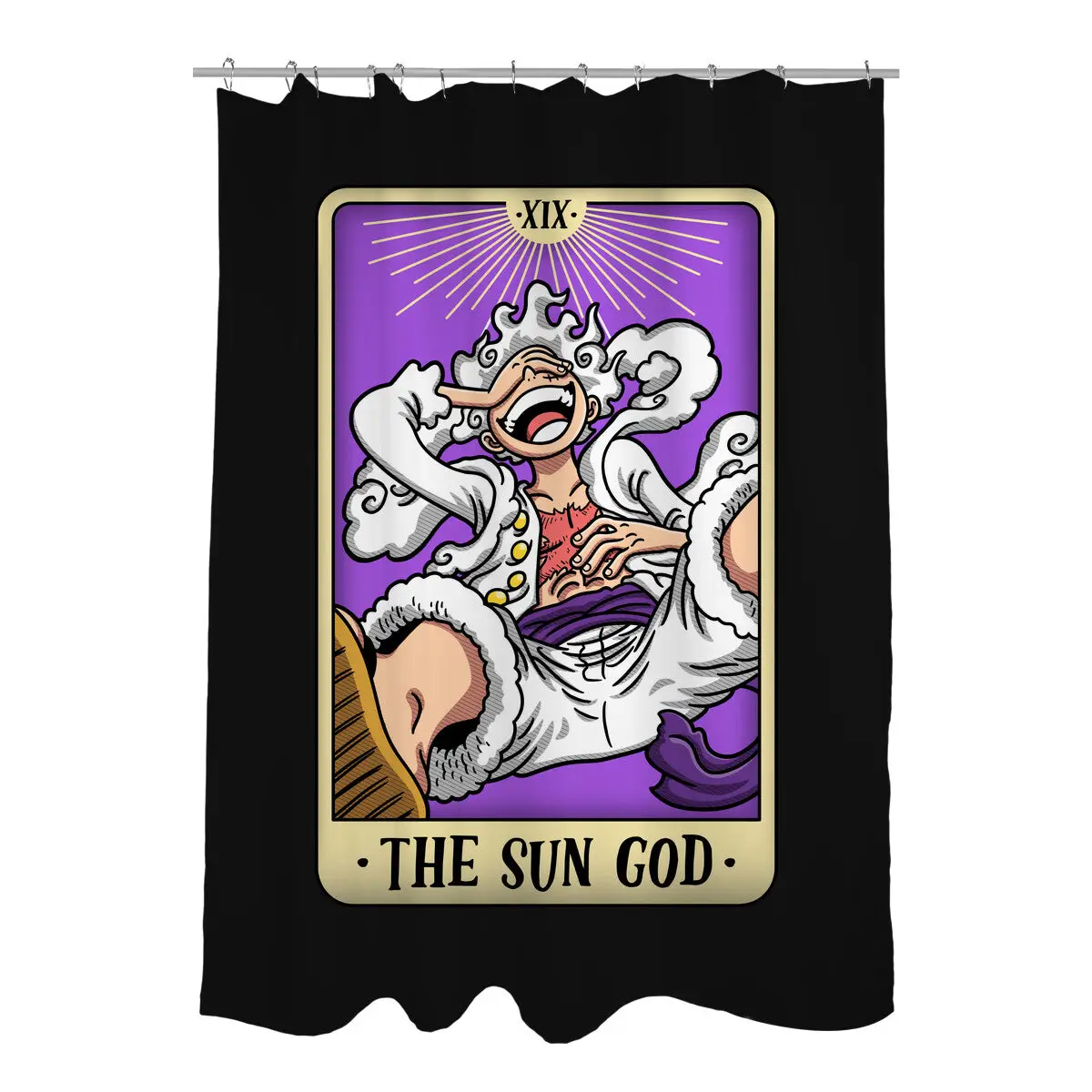 The Sun God Tarot Shower Curtains