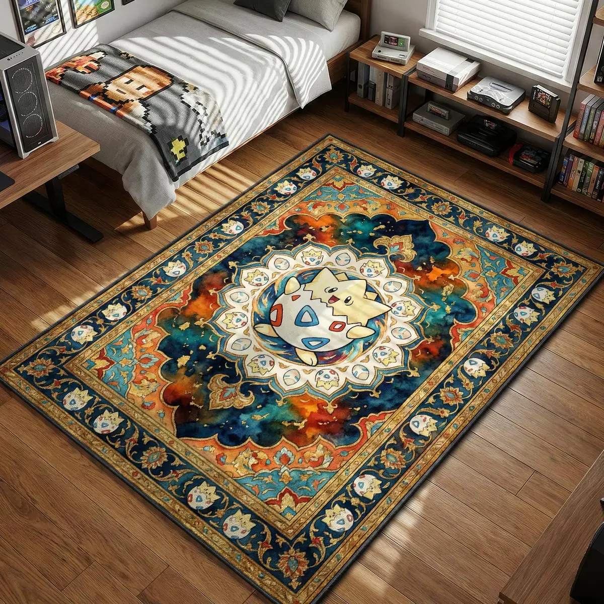 Togepi Joyful Shell Rug - Pokemon Chair Mat