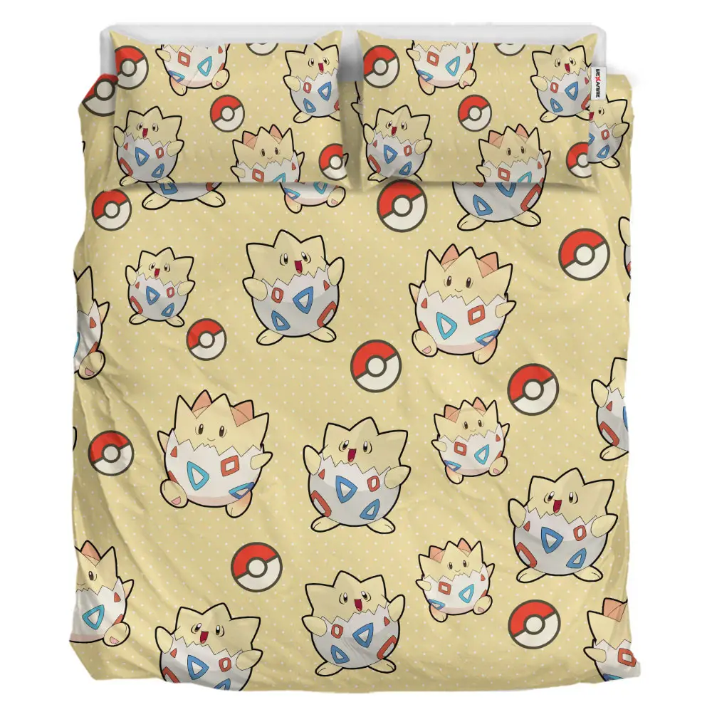 Togepi Polyester Duvet Cover Set