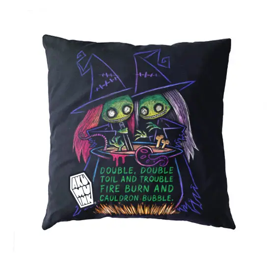 Toil and Trouble Pillow Cushion