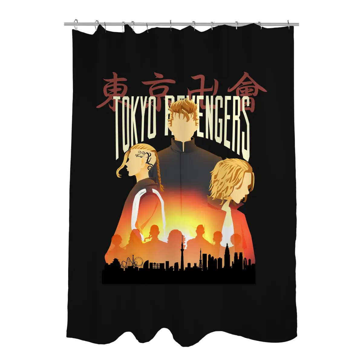 Tokyo Revengers Shower Curtains