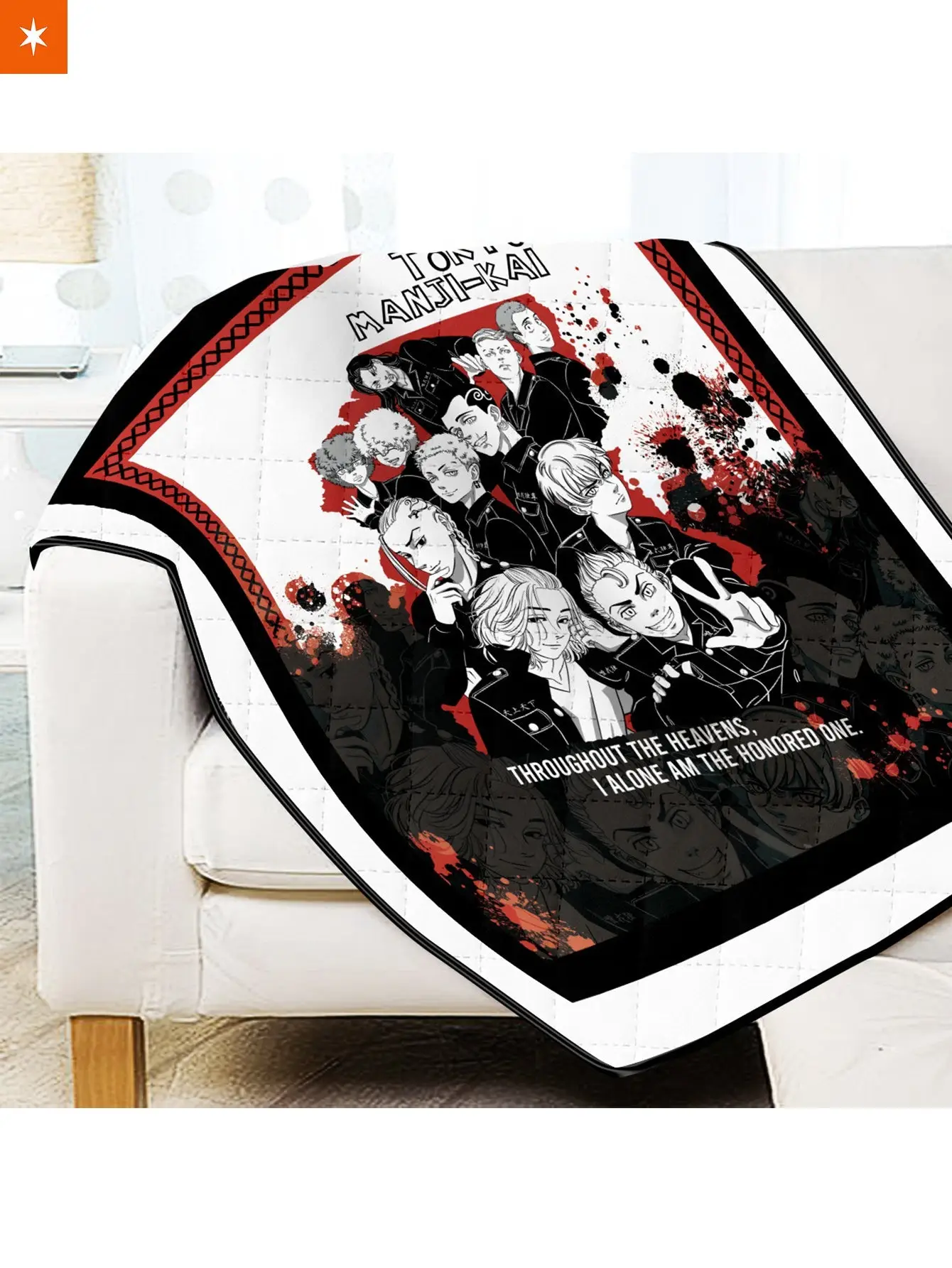 Toman Gang Quilt Blanket
