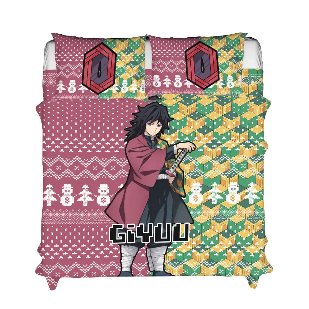 Tomioka Xmas Polyester Duvet Cover Set