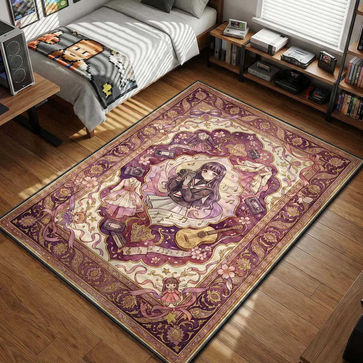 Tomoyo Director Rug - Cardcaptor Sakura Chair Mat