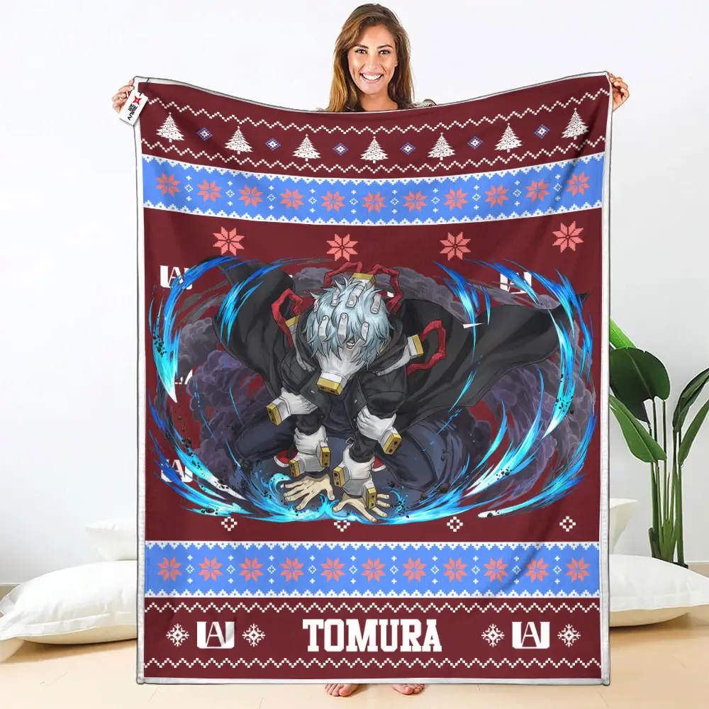 Tomura Shigaraki Blanket Custom My Hero Academia Anime