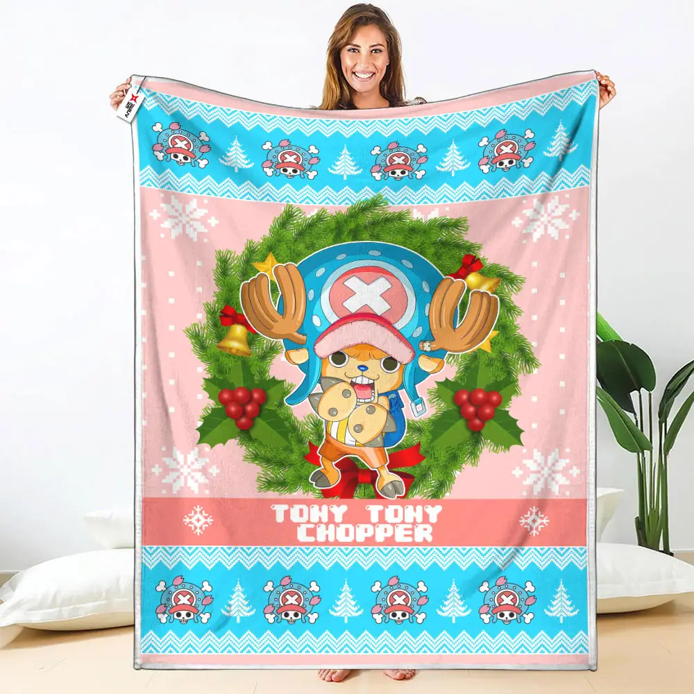 Tony Tony Chopper Personalized Blanket Custom Anime