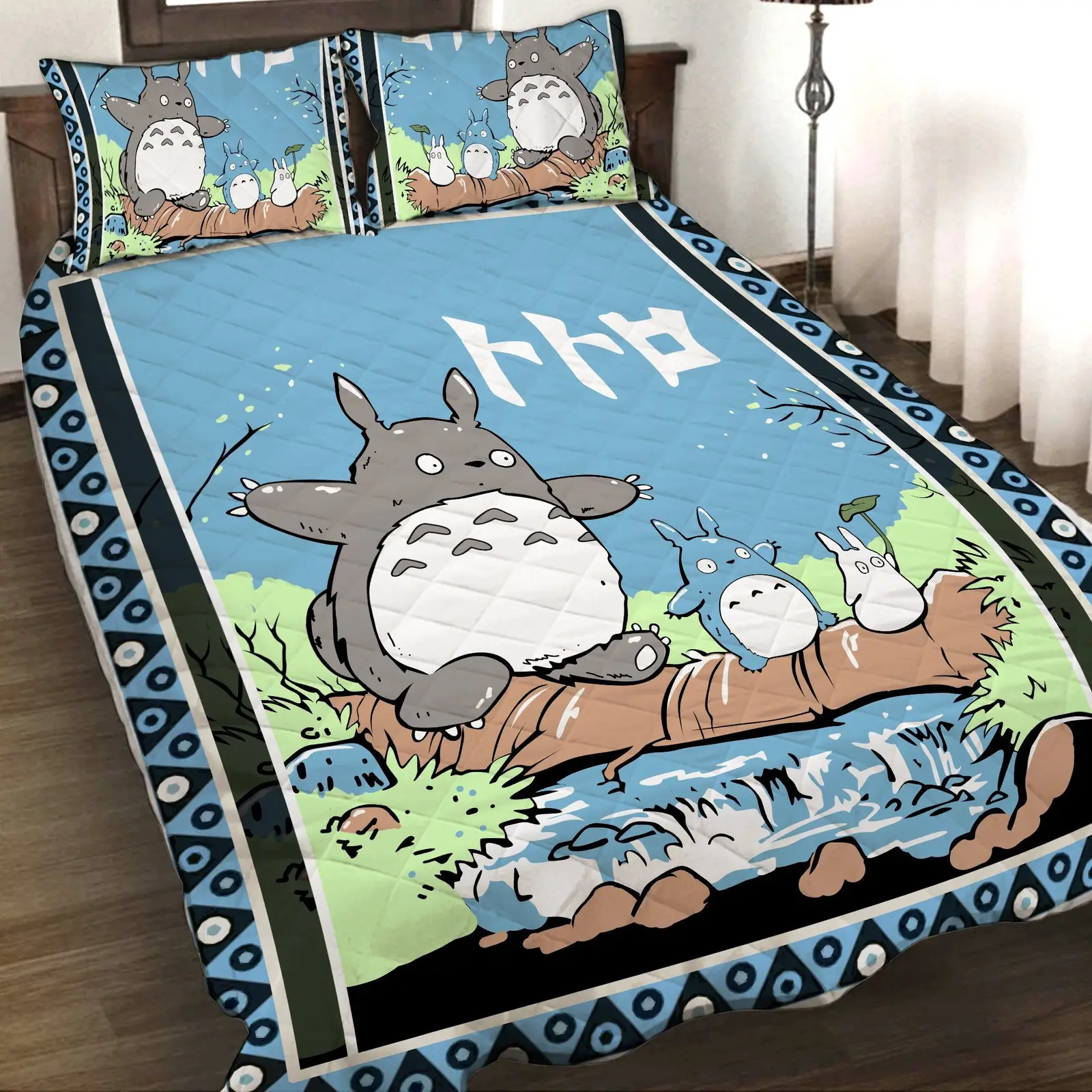 Totoro 3D Quilt Set
