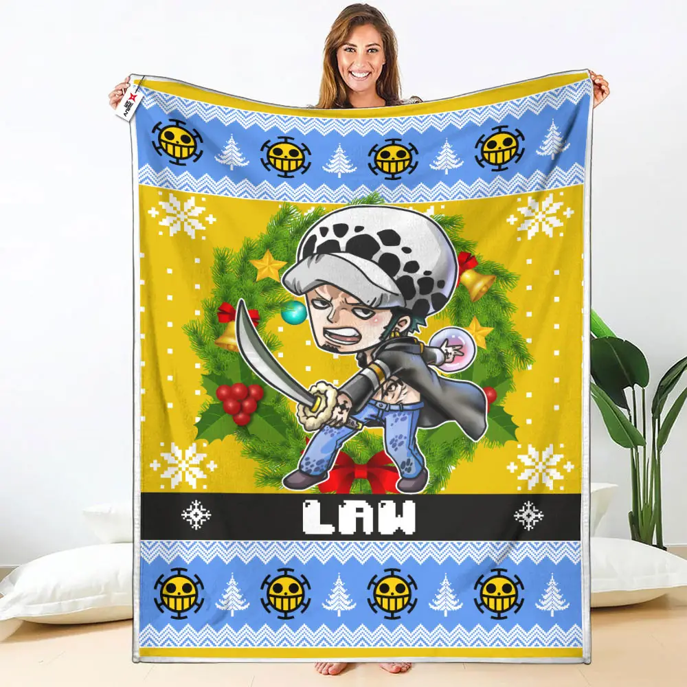 Trafalgar D. Law Blanket Custom Anime