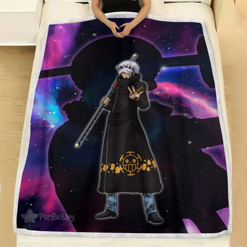 Trafalgar D. Water Law Blanket Galaxy Anime Room