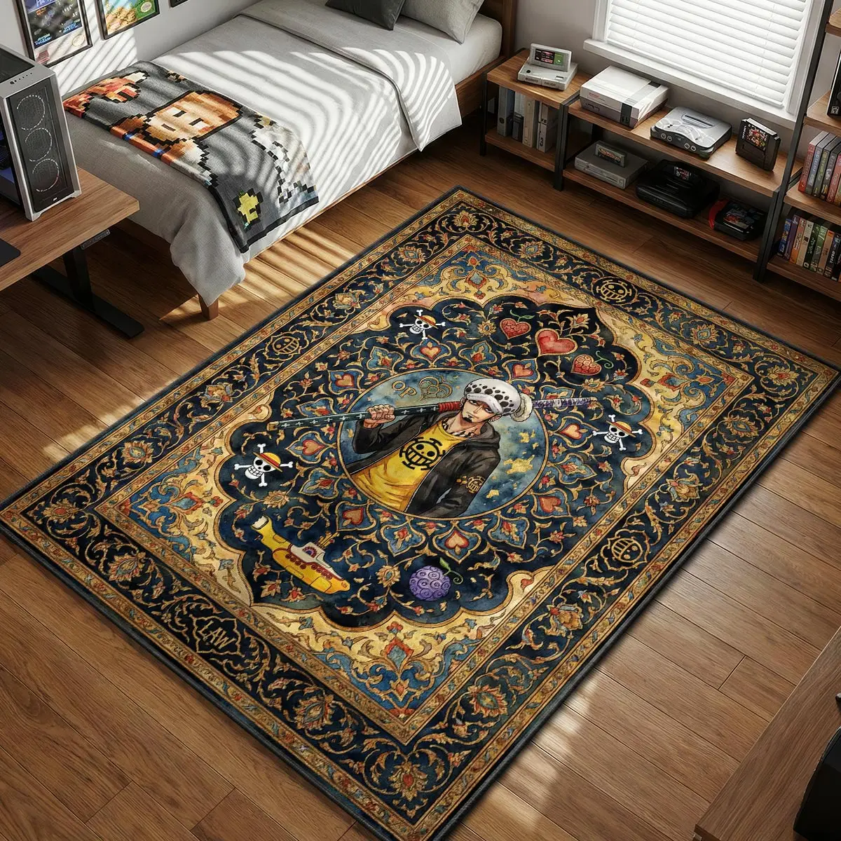 Trafalgar Law Surgeon of Death Rug - One Piece Chair Mat