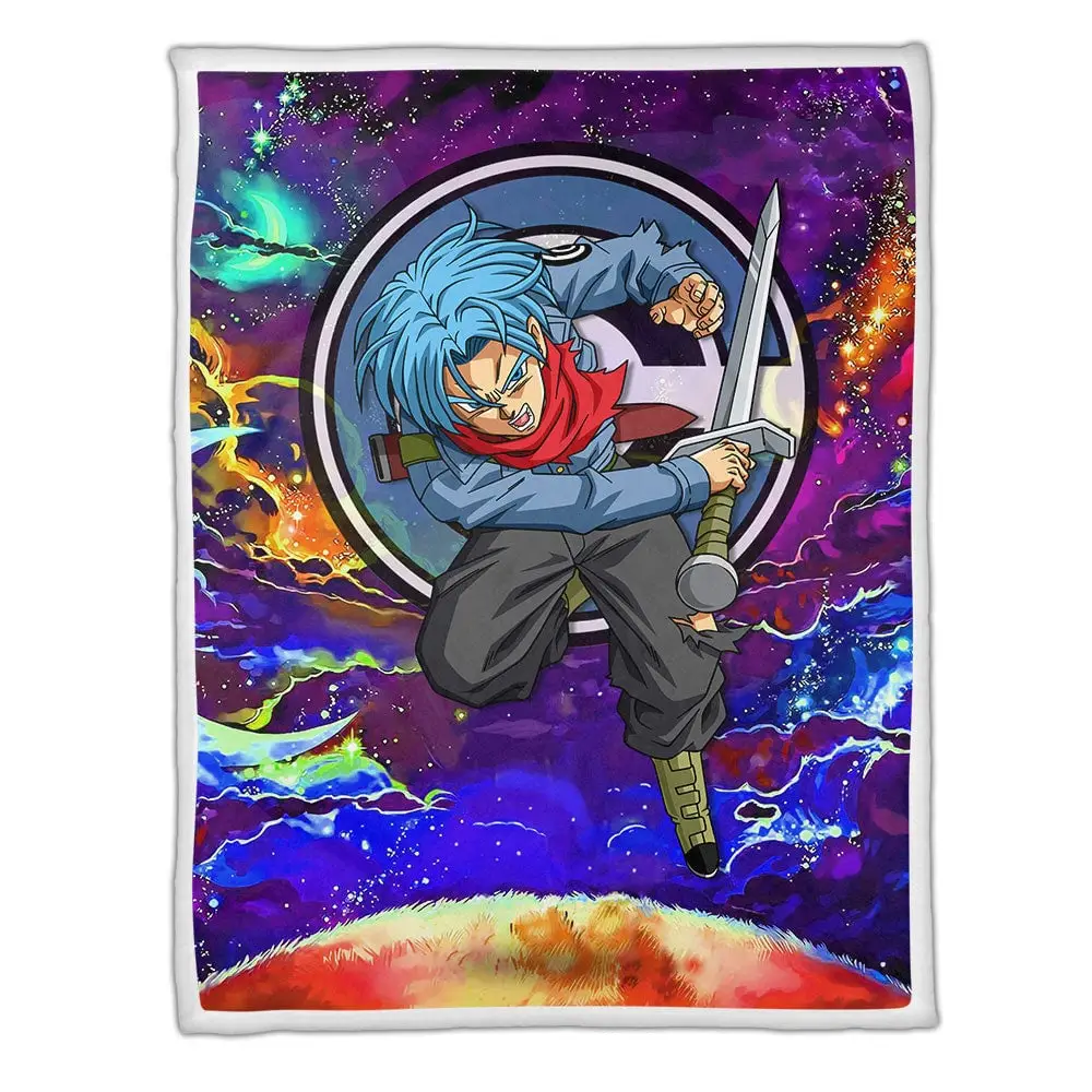 Trunks Blanket Custom Anime Galaxy Style