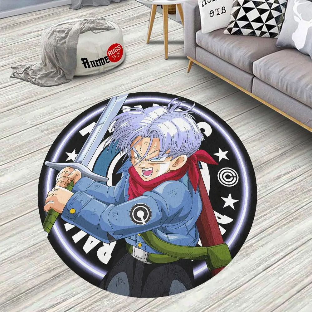 Trunks Round Rug Custom Circle Carpet