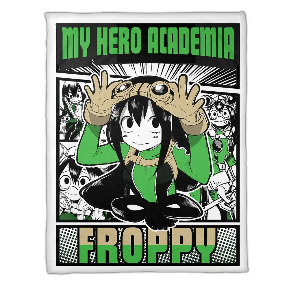 Tsuyu Asui Blanket Custom Anime
