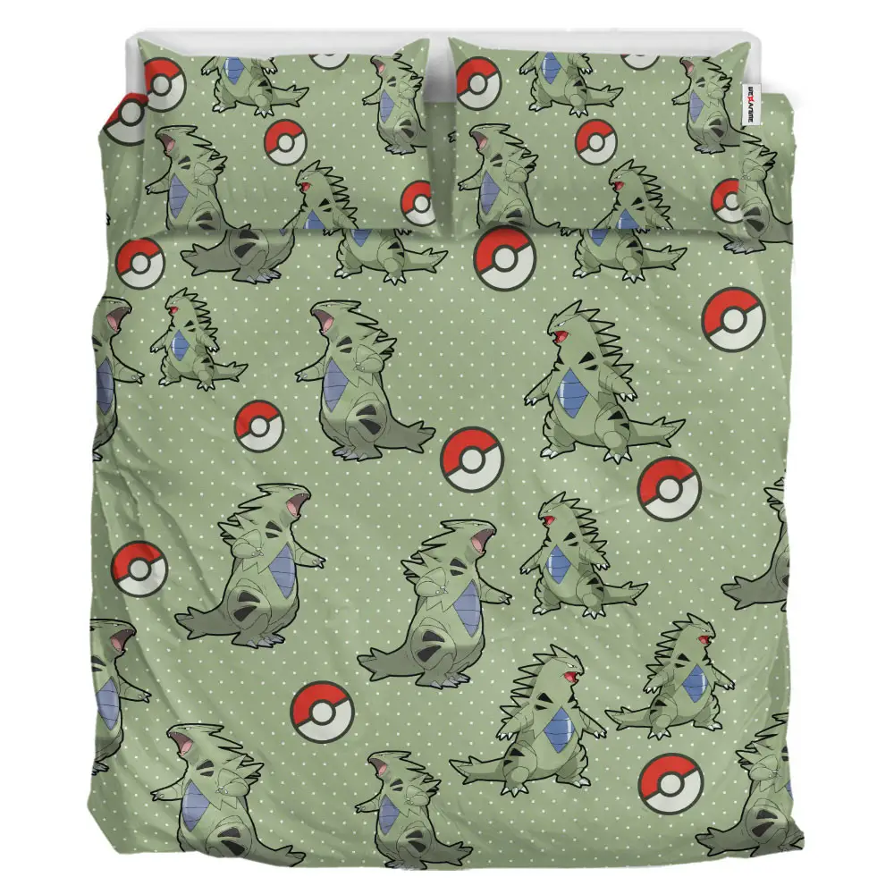Tyranitar Polyester Duvet Cover Set
