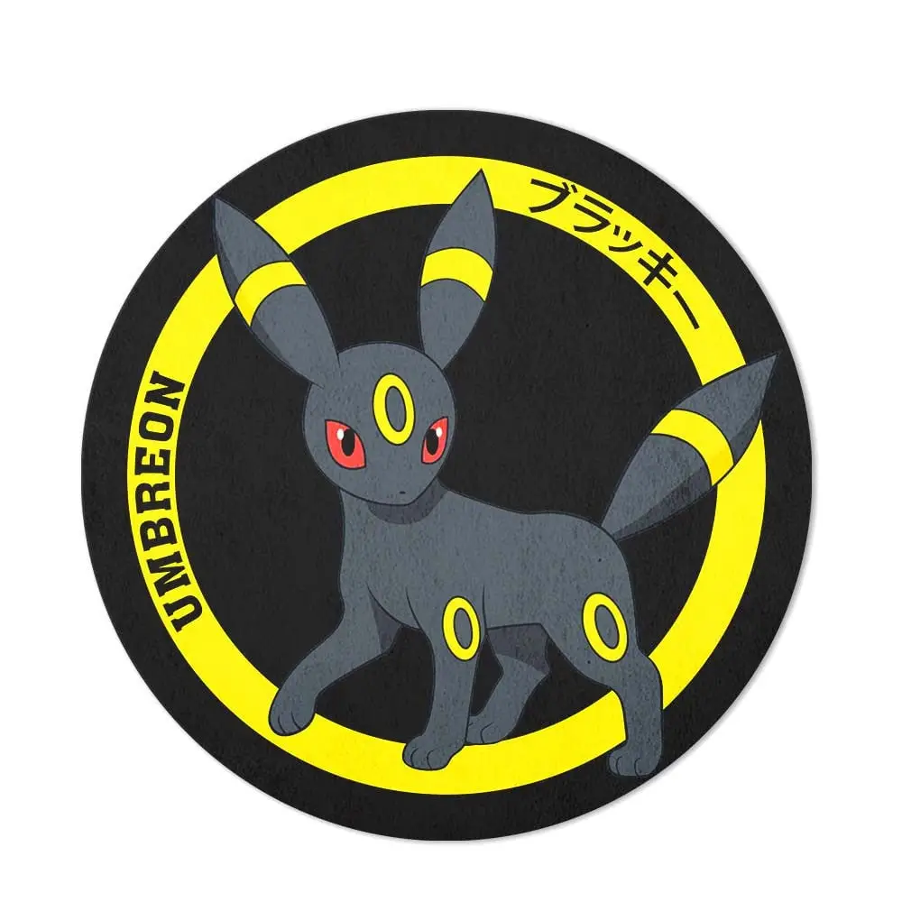 Umbreon Shaped Rug Custom Anime Room Decor