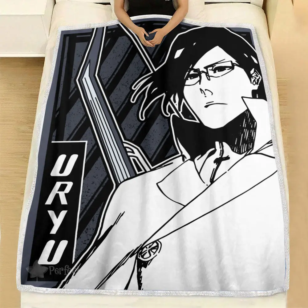 Uryu Ishida Blanket Custom Bleach Anime