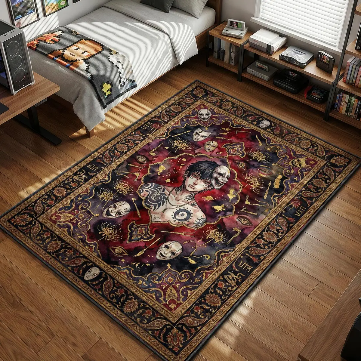 Uta Mask Maker Rug - Tokyo Ghoul Chair Mat