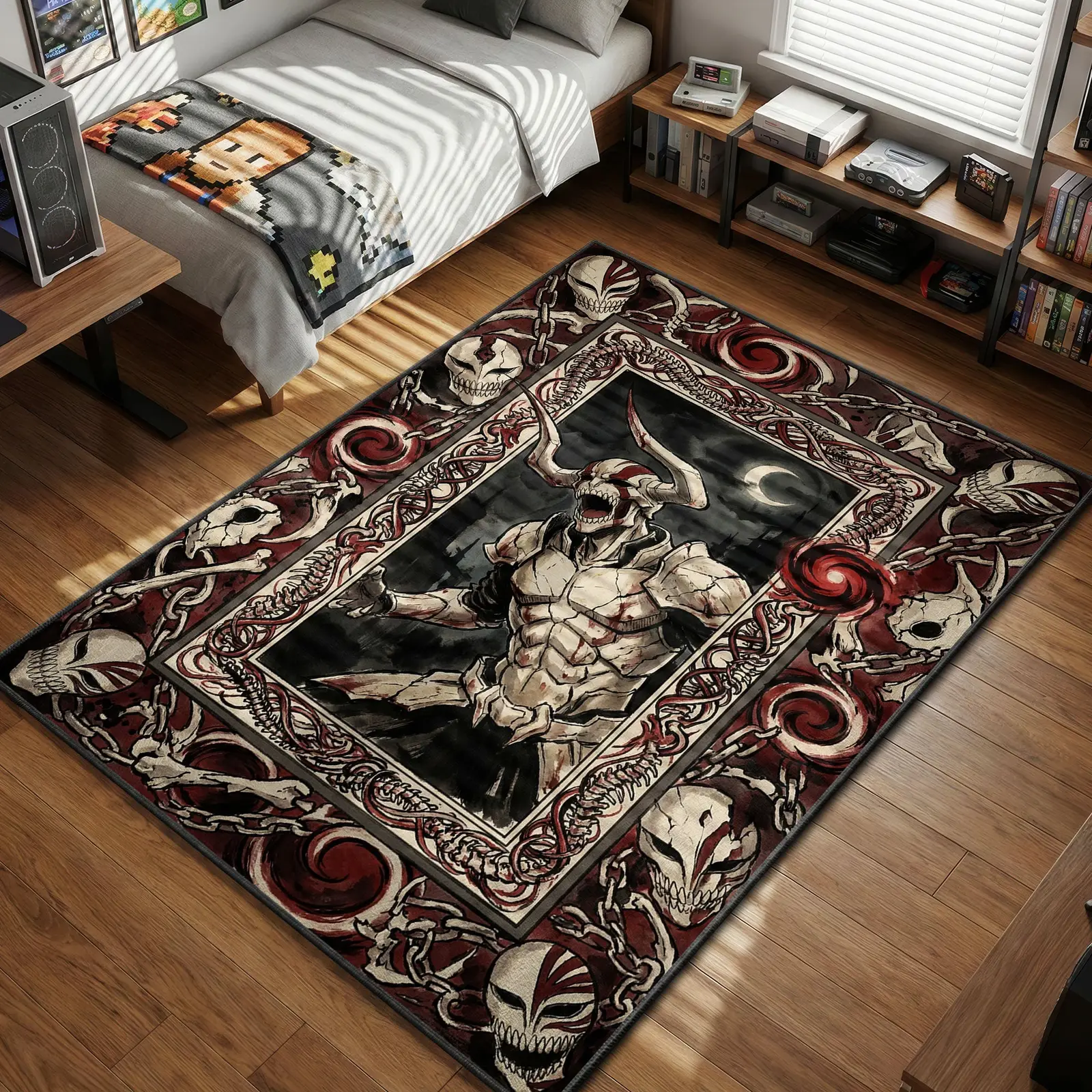 Vasto Lorde Ichigo Gothic Rug - Bleach Chair Mat