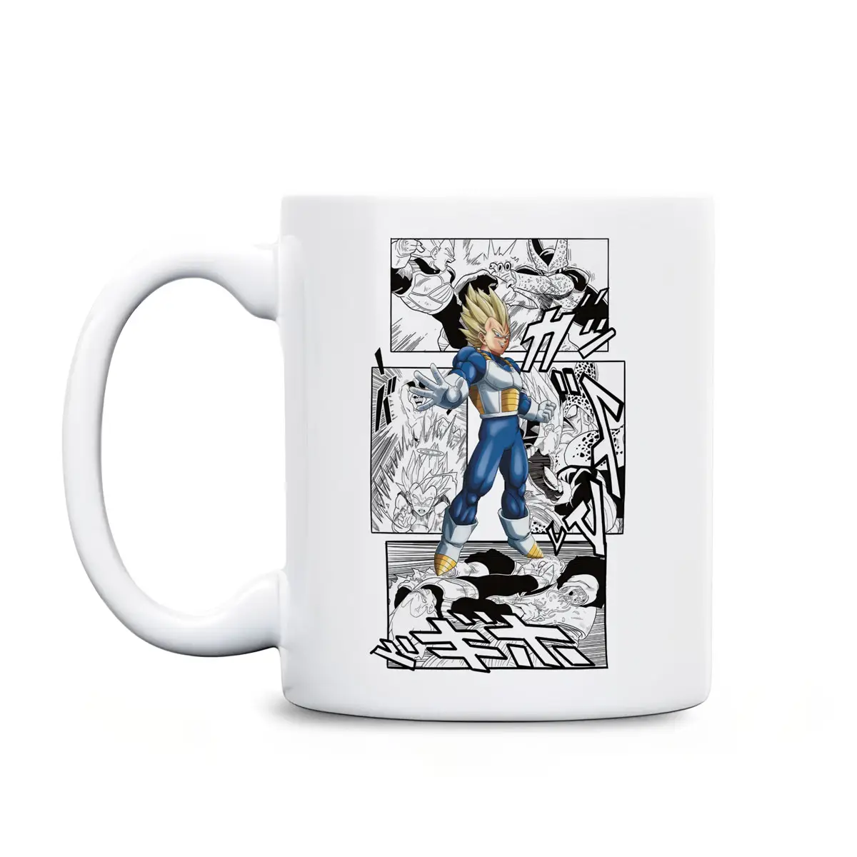 Vegeta Manga Panel Dragon Ball Z Coffee Mug
